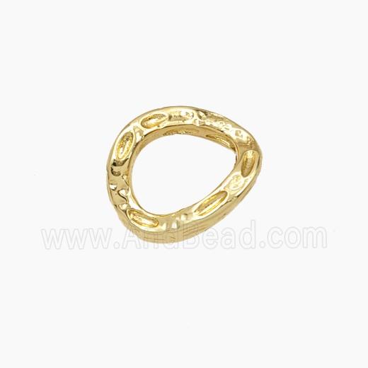 Copper Circle Connector Gold Plated