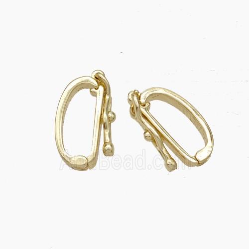 Copper Clasp Gold Plated
