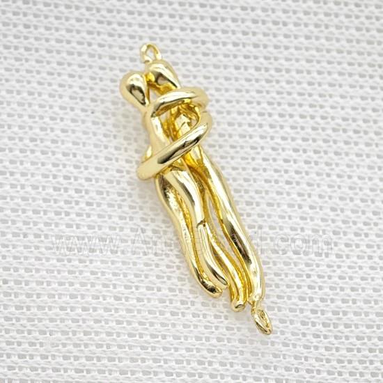 Copper Couple Connector Gold Plated