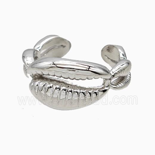 Copper Ring Pave Zircon, Gold Plated