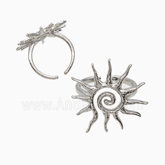 Copper Earring Pave Zircon, Gold Plated