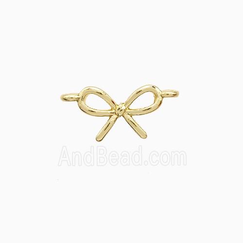 Copper Pendant Pave Zircon, Gold Plated