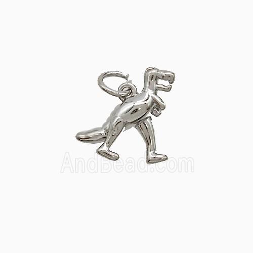 Copper Pendant Pave Zircon, Gold Plated
