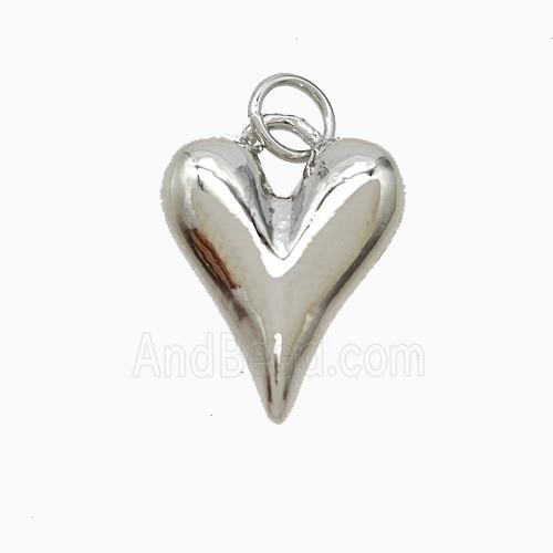 Copper Pendant Pave Zircon, Gold Plated