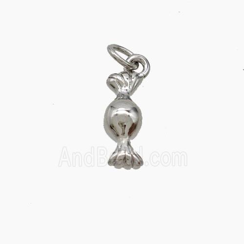 Copper Pendant Pave Zircon, Gold Plated