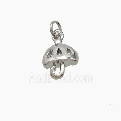 Copper Pendant Pave Zircon, Gold Plated