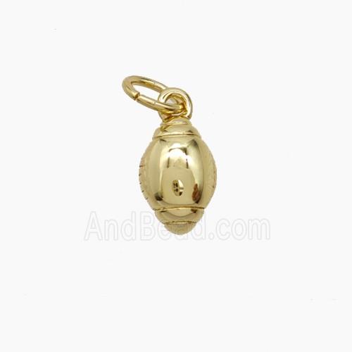 Copper Pendant, Gold Plated
