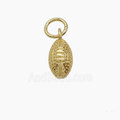 Copper Pendant, Gold Plated