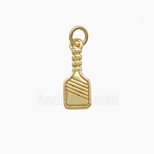 Copper Pendant, Gold Plated