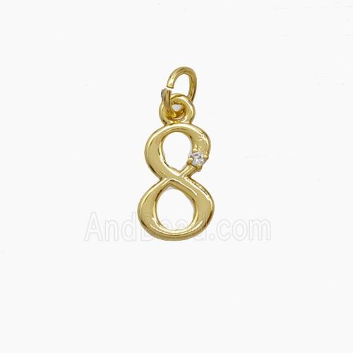 Copper Pendant, Gold Plated