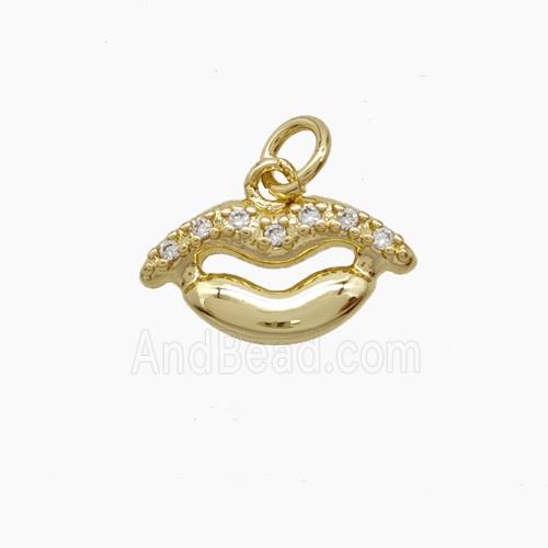 Copper Pendant, Gold Plated