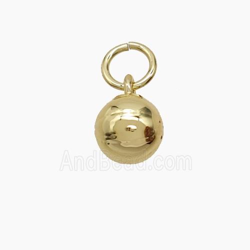 Copper Pendant, Gold Plated