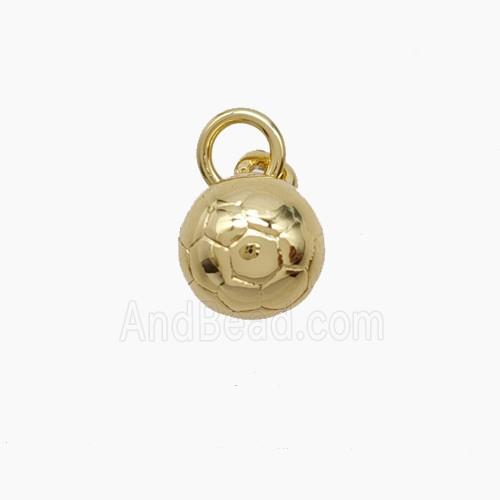 Copper Pendant, Gold Plated