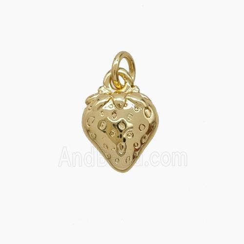 Copper Pendant, Gold Plated