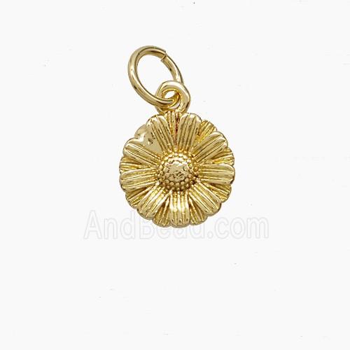 Copper Pendant, Gold Plated