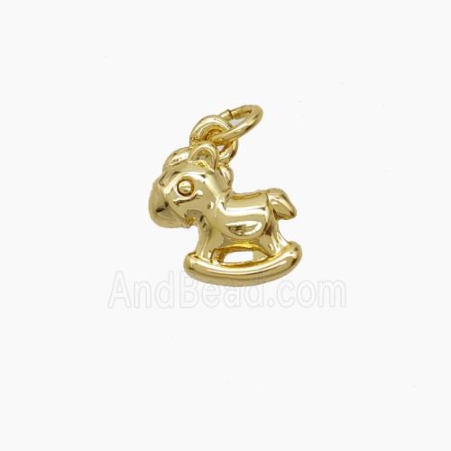 Copper Pendant, Gold Plated