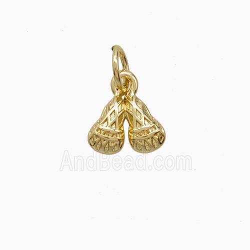 Copper Pendant, Gold Plated