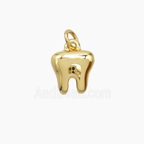 Copper Pendant, Gold Plated