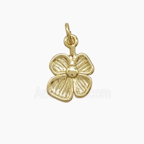 Copper Pendant, Gold Plated