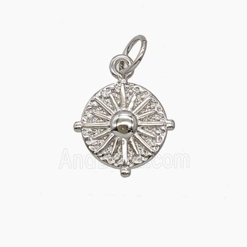 Copper Pendant, Gold Plated