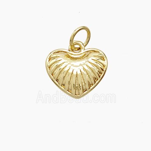 Copper Pendant, Gold Plated