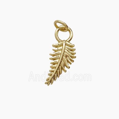 Copper Pendant, Gold Plated