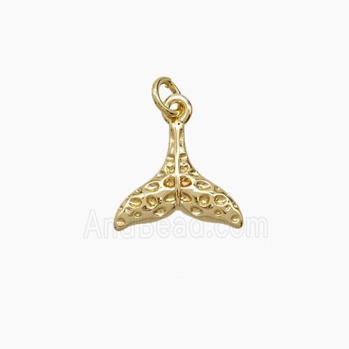 Copper Pendant, Gold Plated