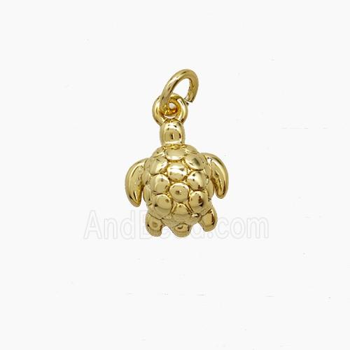 Copper Pendant, Gold Plated