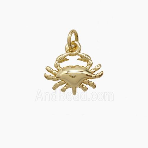 Copper Pendant, Gold Plated