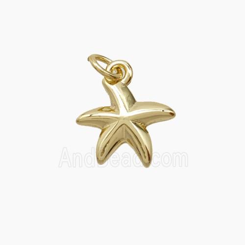 Copper Pendant, Gold Plated