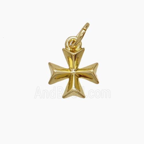 Copper Pendant, Gold Plated