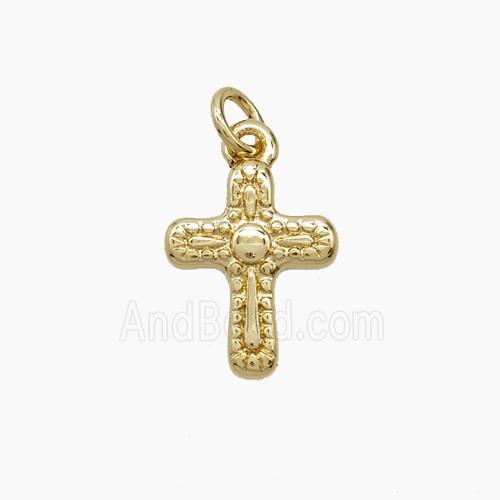 Copper Pendant, Gold Plated