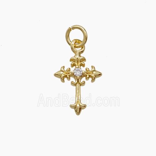 Copper Pendant, Gold Plated