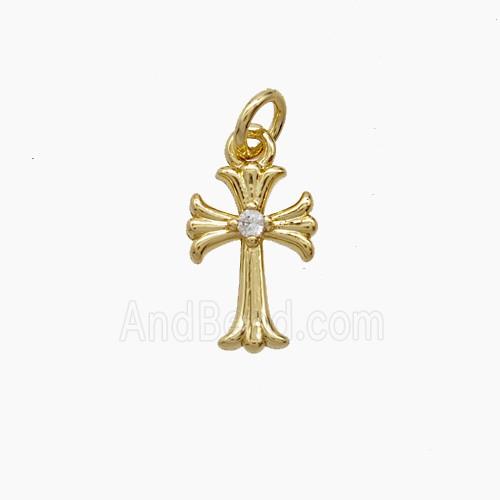 Copper Pendant, Gold Plated
