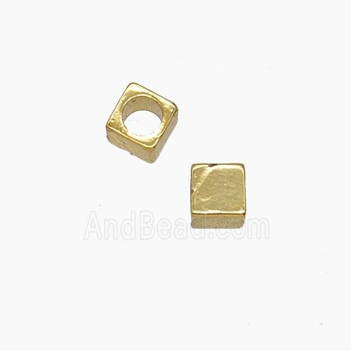 Copper Bead, Gold Plated