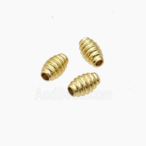 Copper Bead, Gold Plated