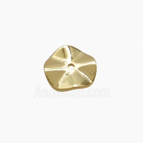 Copper Bead, Gold Plated