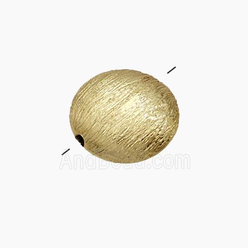 Copper Bead, Gold Plated