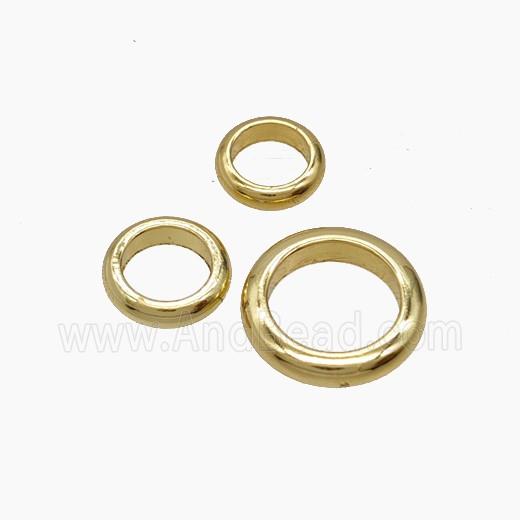 Copper Bead, Gold Plated