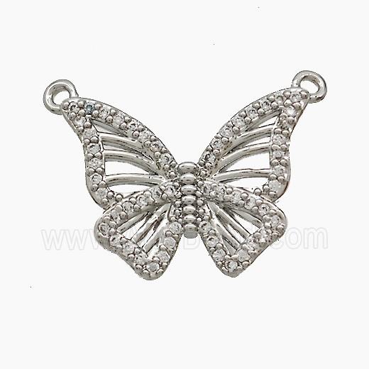 Copper Pendant Pave Zircon, Gold Plated