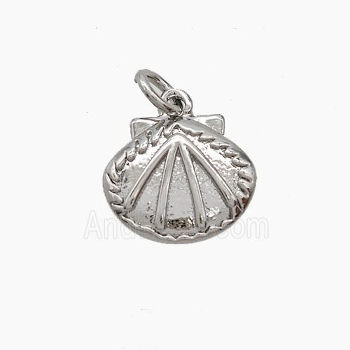 Copper Pendant Pave Zircon, Gold Plated