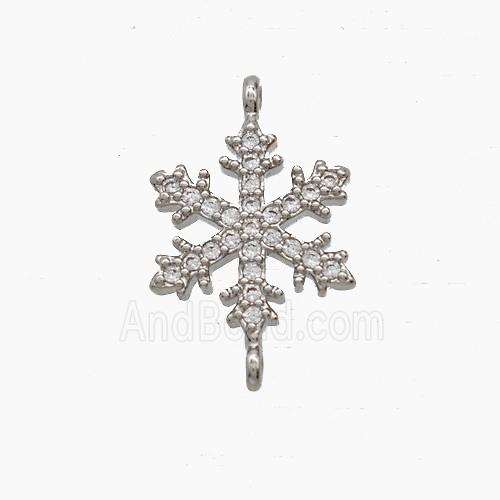 Copper Pendant Pave Zircon, Gold Plated
