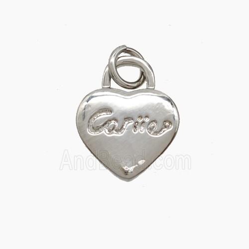 Copper Pendant Pave Zircon, Gold Plated
