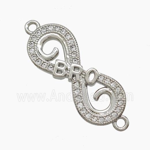 Copper Pendant Pave Zircon, Gold Plated