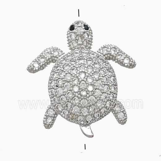 Copper Pendant Pave Zircon, Gold Plated