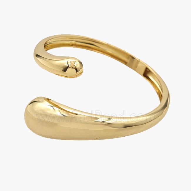 Copper Open Cuff Bangles 18K Gold Plated