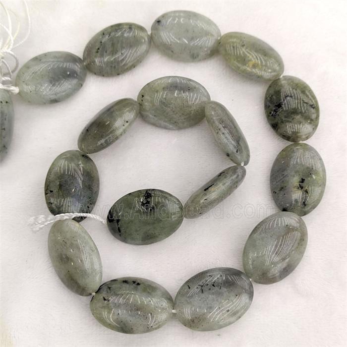 Labradorite Oval Beads