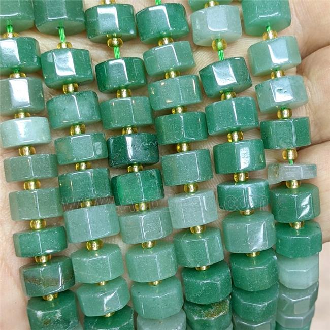 Natural Green Aventurine Heishi Beads