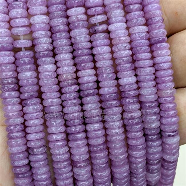 Jade Heishi Beads Lavender Dye