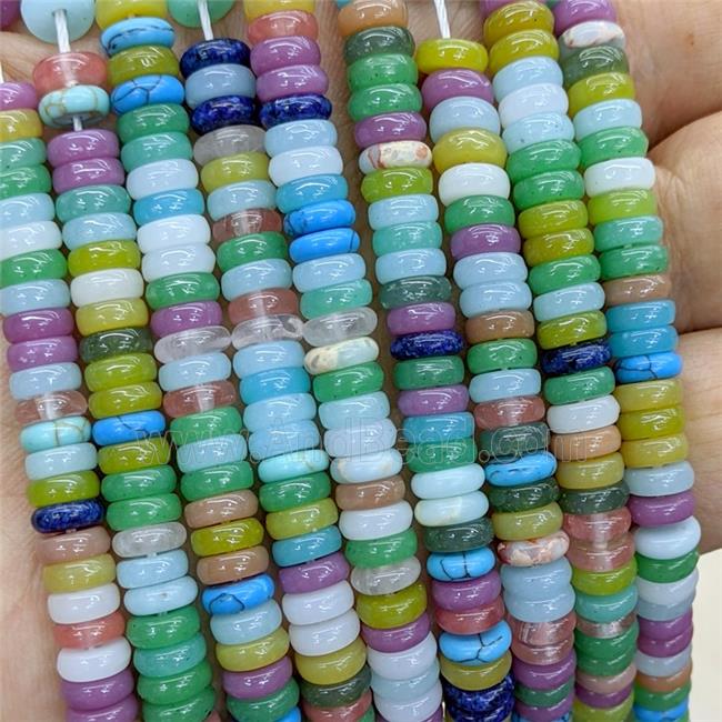Mix Gemstone Heishi Beads Dye